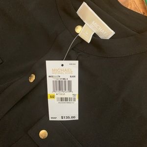 Michael Kors Dresses - Michael Kors Black Dress w/ Tie Michael Kors Dresses - Michael Kors Black Dress w/ Tie